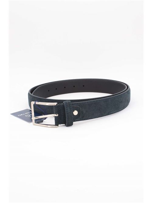 Cintura in camoscio con fibbia argento HeGO | Cinture | 400135