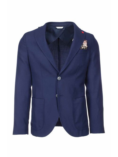 Giacca blazer sfoderata microperato Manuel Ritz | Giacche | 2832G203820313388