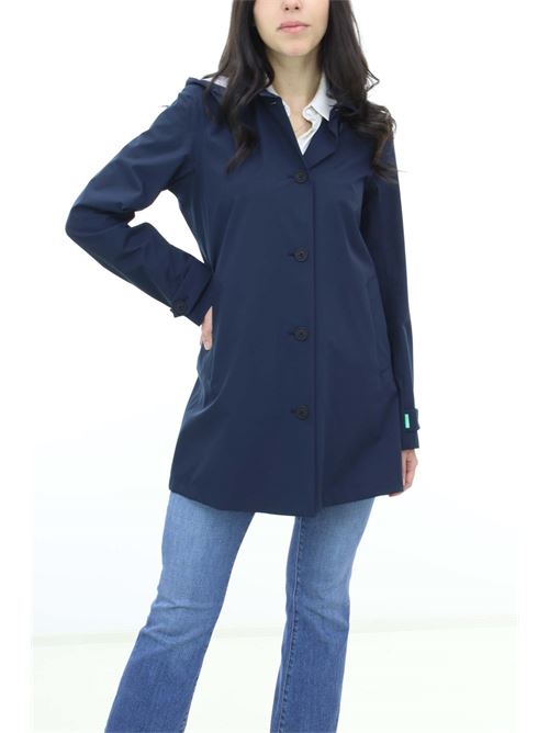 Trench impermeabule con cappuccio Save The Duck | Cappotti & Parka | D42250WGRIN1690010