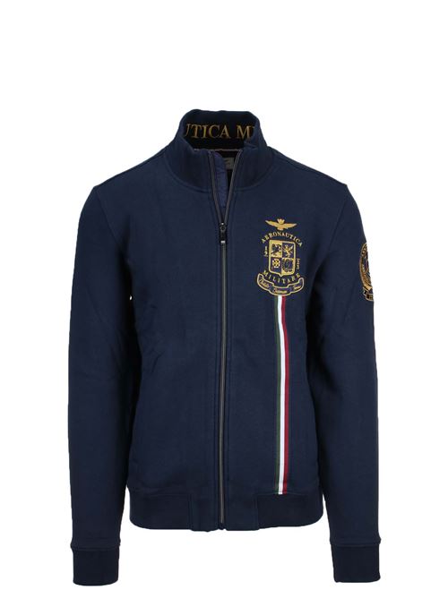 Felpa cardigan zip anniversario Aeronautica Militare Aeronautica Militare | Felpe | FE1848F53208358