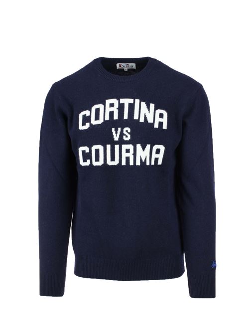 Maglia pullover girocollo in lana Saint Barth Cortina Vs courma Saint Barth MC2 | Maglie | HER0110929E61