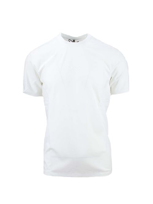 Tshirt in cotone stretch con logo Unity UNITY | TShirt | WAVEPRINTWHS