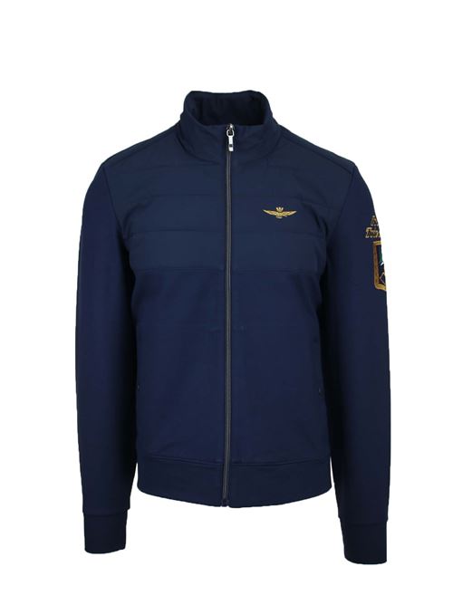 Felpa cardigan zip in neoprene Frecce Tricolori Aeronautica Militare | Felpe | AF495F5598380