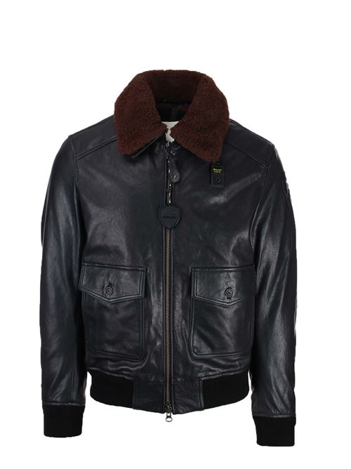  BLAUER | Leather Jackets | BLUL01392007010999