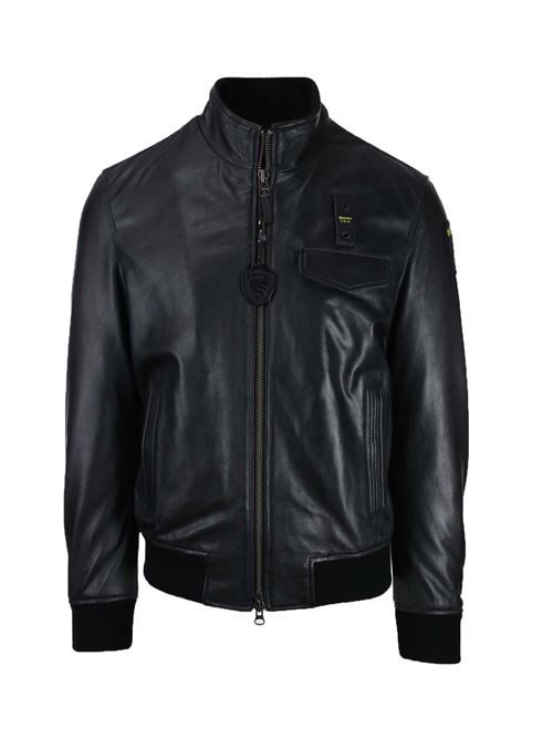  BLAUER | Leather Jackets | BLUL01566007010999