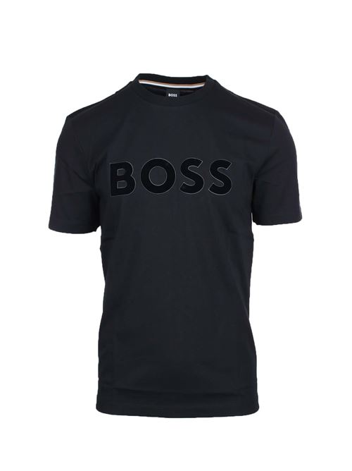 Tshirt mezza manica con scritta BOSS BOSS | TShirt | THOMPSON7338001