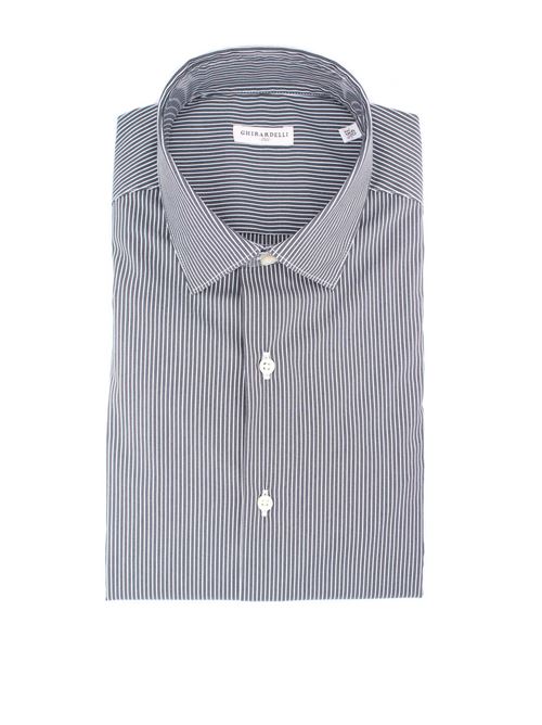 Camicia manica lunga riga in cotone GHIRARDELLI | Camicie | P69B508E502003