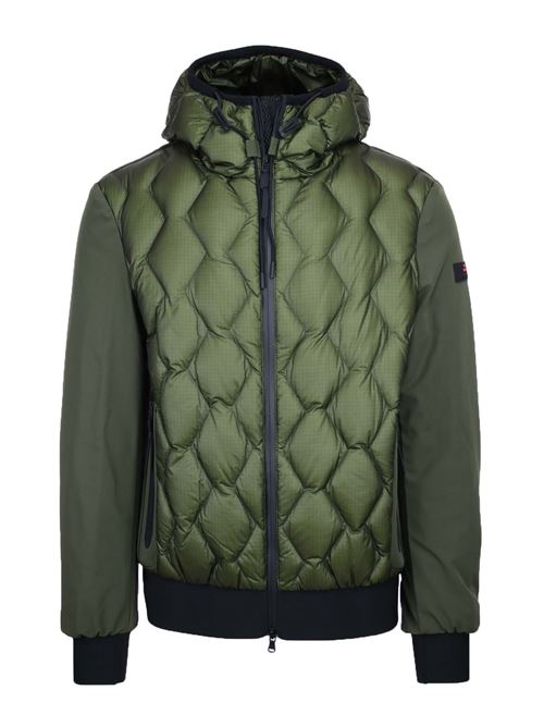 Two-fabric bomber jacket with diamond stitching KOONS Peuterey | Down Jackets | KOONSKJBMAT690