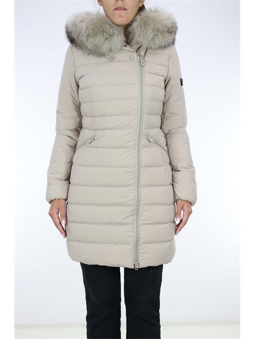 Long down jacket with fur Seriola04Fur Peuterey | Coats & Parkas | SERIOLAML04FUR852