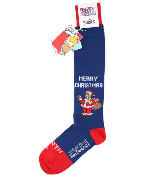 Calze lunghe fantasia Homer Santa Clauss Saint Barth MC2 | Calze | SOX110612G61